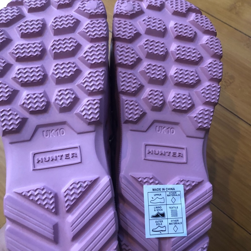 Hunter Original Perforated Bootie girls size 12 us - Picture 7 of 8